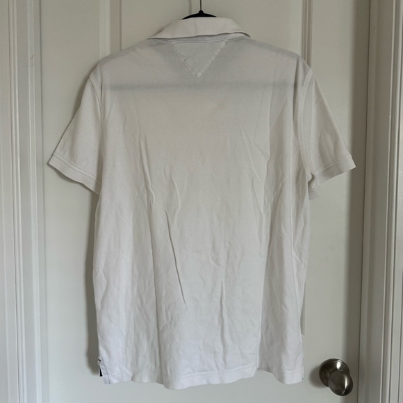 Tommy Hilfiger Classic White Polo Shirt, M - Picture 2 of 11
